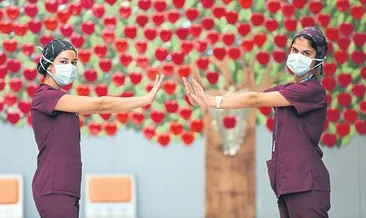 Hemşirelerden mesafe uyarısı