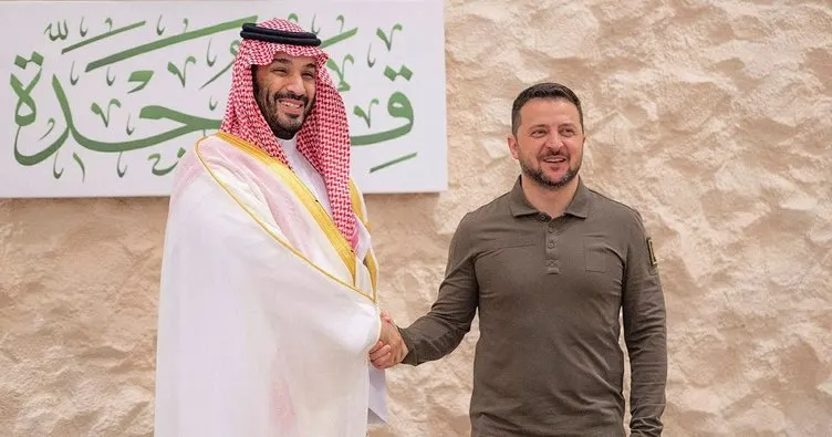 Zelenskiy, Cidde’de Suudi Arabistan Veliaht Prensi Bin Selman ile görüştü