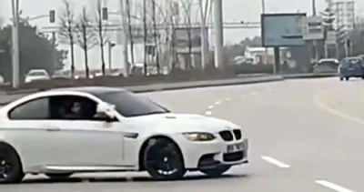 Ankara’da drift yapan sürücüye şok ceza