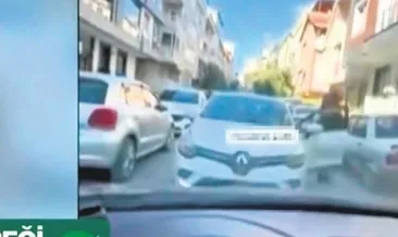 Yol kesen sürücüye para cezası