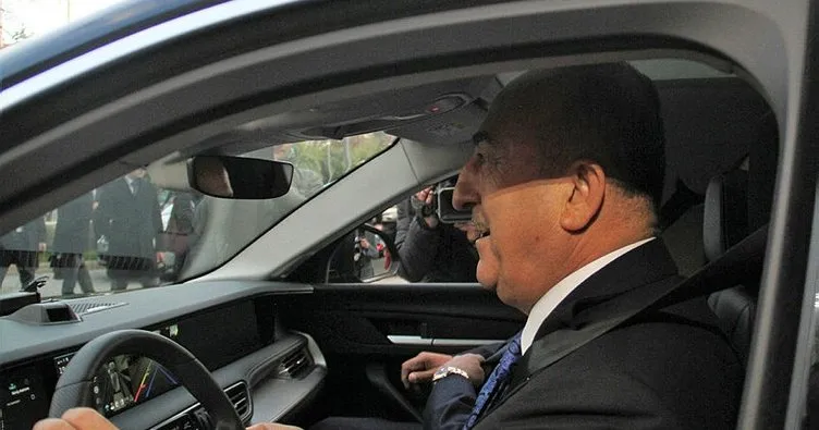 Bakan Çavuşoğlu Avusturyalı mevkidaşıyla görüşmeye Togg ile gitti