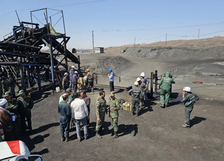 İran’da maden ocağı faciası! Can kaybı 51’e yükseldi 33 işçi 700 metrelik tünelde mahsur...