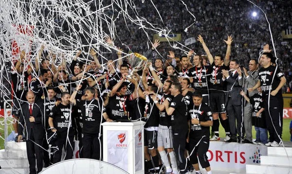 Beşiktaş'ın kupa sevinci