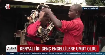 Kenyalı iki genç beyin dalgaları ile çalışan robotik kol üretti | Video