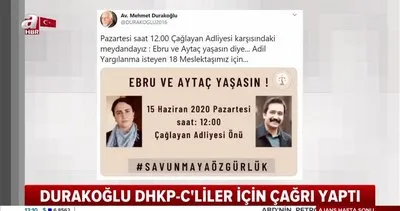 İstanbul Baro Başkanı’ndan teröristlere destek! DHKP-C üyesi iki isme destek istedi | Video