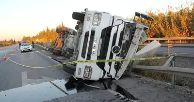 Beton mikseri refüje çıktı: 1 ölü