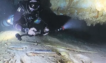 8 bin yıllık insan kemiği bulundu