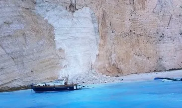 Son dakika: Dünyaca ünlü Navagio plajı çöktü!