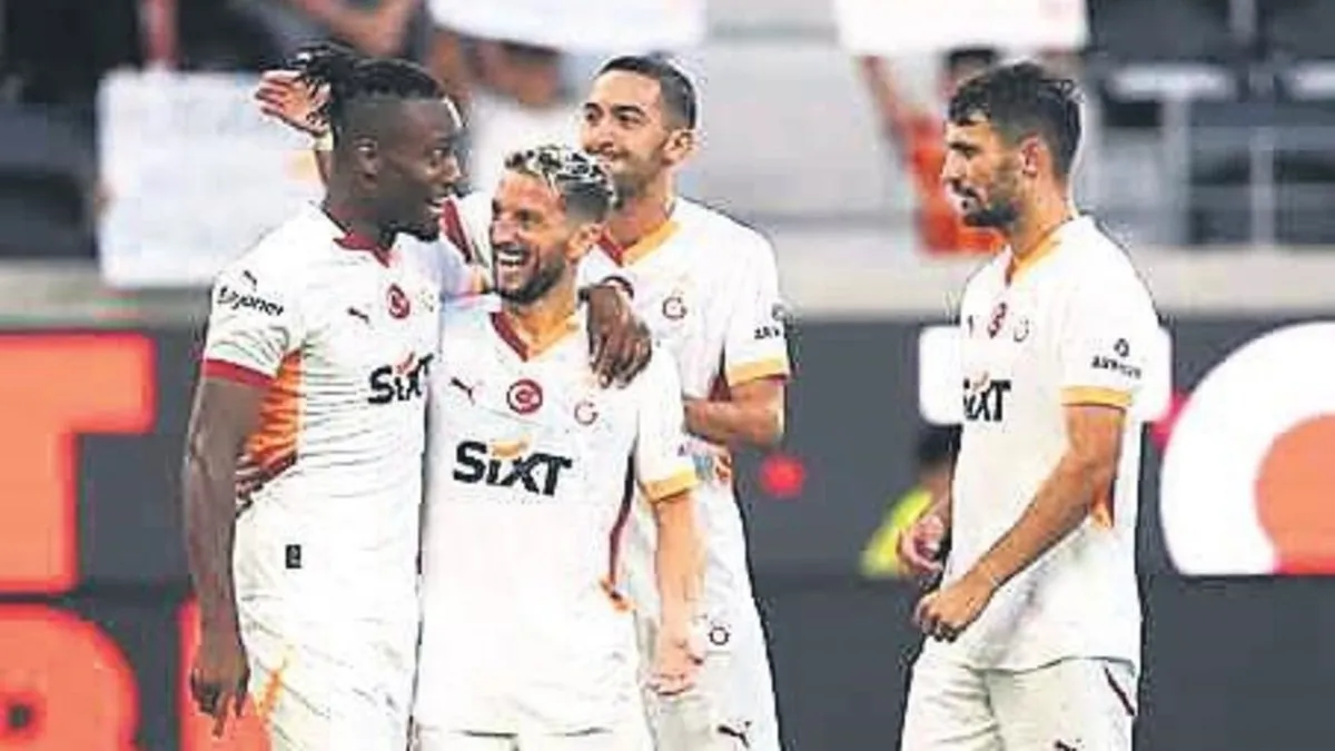 Galatasaray mutlu bitirdi