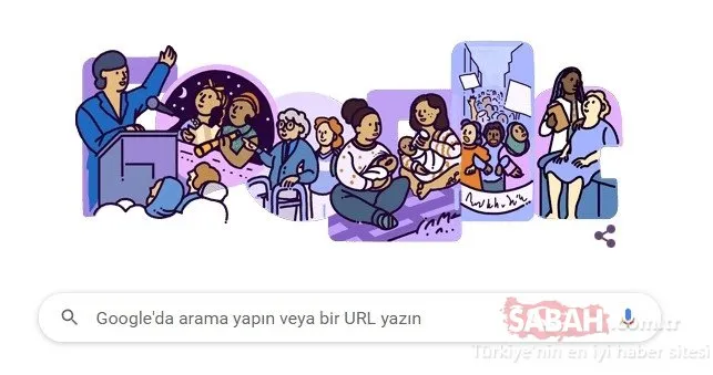 DÜNYA KADINLAR GÜNÜ 2023 Google Doodle oldu! 8 Mart Dünya Kadınlar Günü nasıl ortaya çıktı, anlamı ve önemi nedir?