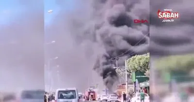 Edremit’te iş yeri yangını; baba öldü, oğlu ağır yaralı | Video