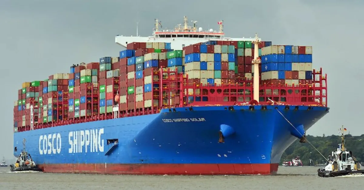 Çin’den körfez’e kargo taşımacılığında yeni adım: Cosco rezervasyonları yeniden açtı Çin’den körfez’e kargo taşımacılığında yeni adım: Cosco rezervasyonları yeniden açtı