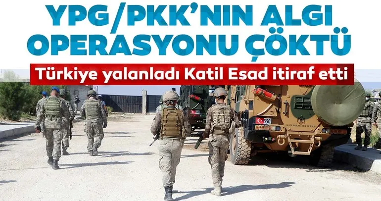 SON DAKİKA HABERİ | Türkiye yalanladı katil Esad itiraf etti: PKK/YPG’nin kirli algı operasyonu çöktü!