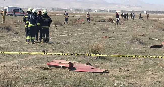 Son dakika haberi: Konya'da askeri uçak düştü! Olay yerinden ilk görüntüler geldi