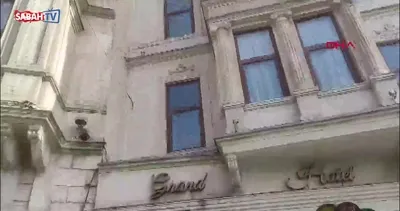 İstanbul Beyoğlu’nda otelde yangın