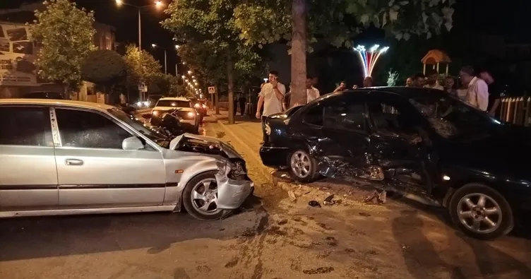 Samsun’da trafik kazası! 2 kişi yaralandı