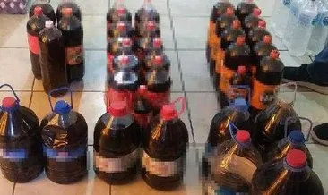 Nevşehir’de 2 bin litre kaçak şarap ele geçirildi