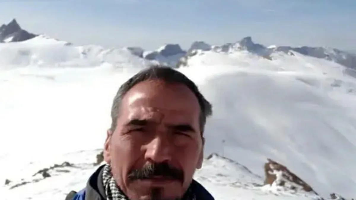 Hakkari'de kaybolan dağcı Yüksel Işık'ın cansız bedenine ulaşıldı.