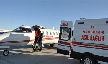 Uçak ambulanslar 81 ülkeden 1081 hastayı Türkiye’ye taşıdı