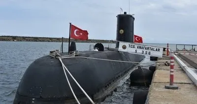 Preveze TCG ANAFARTALAR (S-356) Denizaltısı, 29 Ekim Cumhuriyet Bayramı için Trabzon'da #trabzon