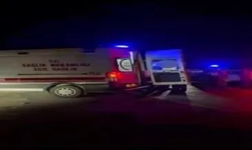 Mersin'de minibüs ile tanker çarpıştı: 14 yaralı #mersin