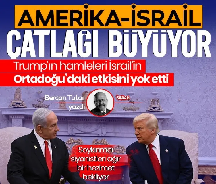Amerika-İsrail çatlağı büyüyor