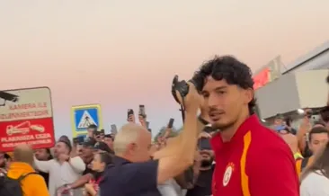 Galatasaray kafilesi, Erzurum’a geldi