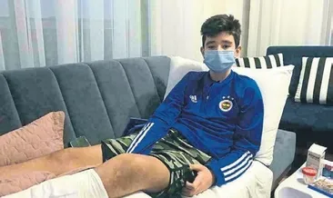 Depremzede Günay ilk adımlarını attı