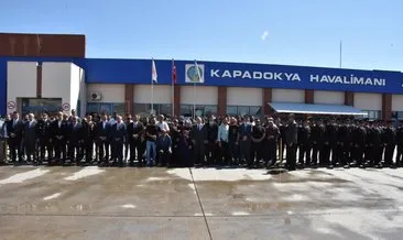 Kahramanlar Kapadokya Havalimanı’ndan memleketlerine uğurlandı #nevsehir