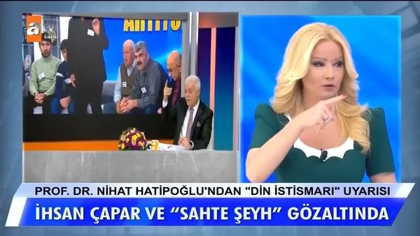 Müge Anlı, canlı yayında Nihat Hatipoğlu'nun o görüntülerini paylaşarak uyardı! (7 Şubat 2020 Cuma) | Video