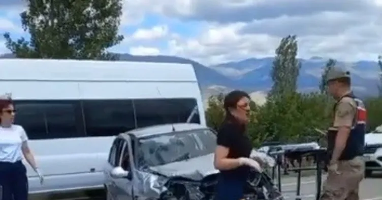 Erzincan’da trafik kazası! 1 ölü, 1 yaralı