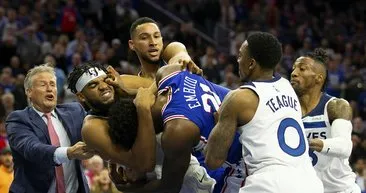 NBA'de tarihi gece! Kavga, kırık ve çılgın istatistikler...