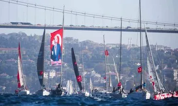 Cumhurbaşkanlığı 4. Uluslararası Yat Yarışları 100. Yılda 100 Yelkenli İstanbul Boğazı’nda