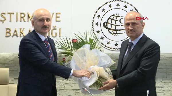 Ulaştırma ve Altyapı Bakanı Adil Karaismailoğlu, görevi devraldı | Video