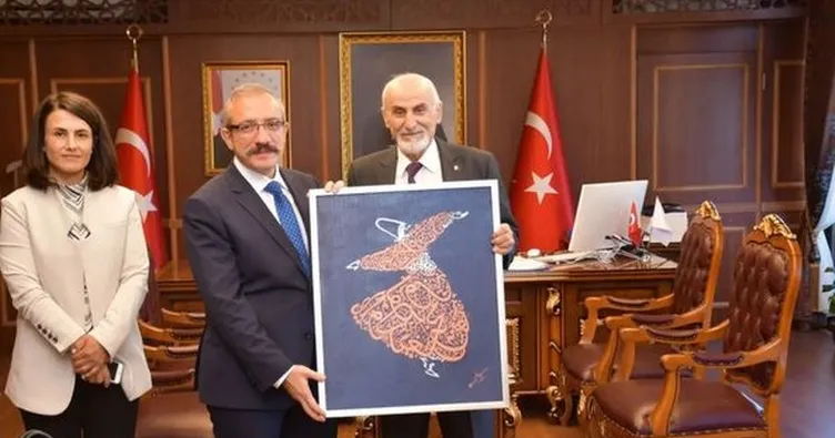 Huzurevi sakinlerinden Kaymakam Karaman’a ziyaret