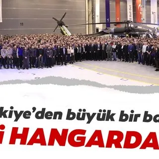 Türkiye'den büyük bir başarı daha... T-70 helikopterinin ilki hangardan çıktı
