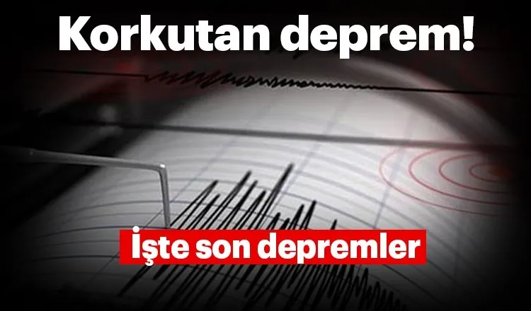 Son dakika haberi: Ege Denizi’nde deprem! İstanbul, Tekirdağ ve Bursa’da da hissedildi