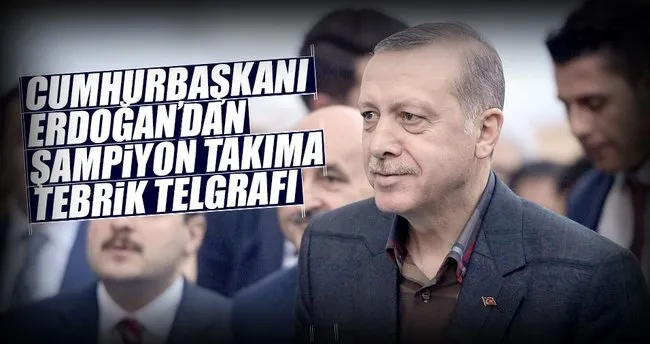 Cumhurbaşkanı Erdoğan’dan Eczacıbaşı’na tebrik telgrafı!