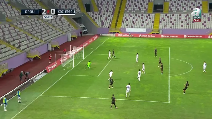 GOL İZLE | Orduspor 1967 2-0 Kdz. Ereğli 1980 (Recep Metin)