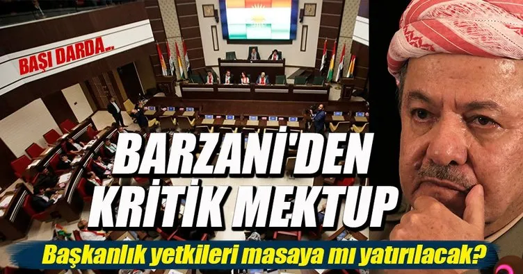 Barzani’den kritik mektup