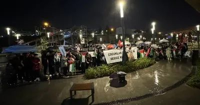 Trabzon’da İsrail’in Gazze’ye yönelik saldırılarına tepki sürüyor... “Gazze kocaman bir bebek mezarı”