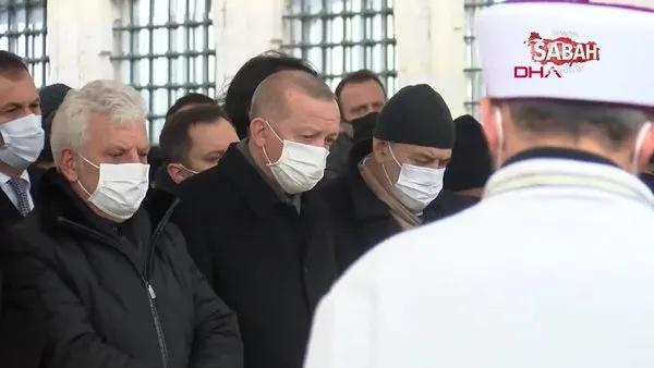 Başkan Erdoğan, Halit Çizmeci'nin cenaze törenine katıldı | Video