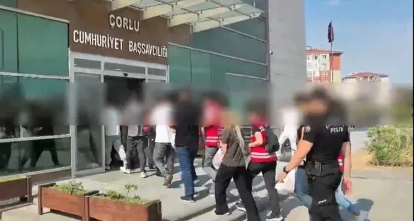 Gözaltı görüntüleri