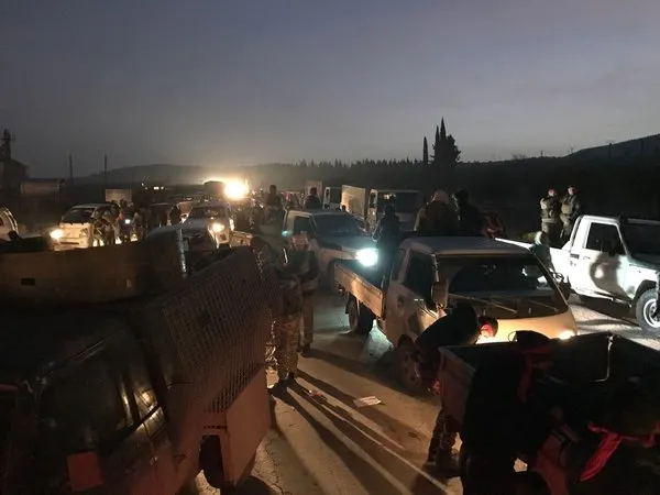 ÖSO Afrin ilçe merkezinde! İşte ilk fotoğraflar