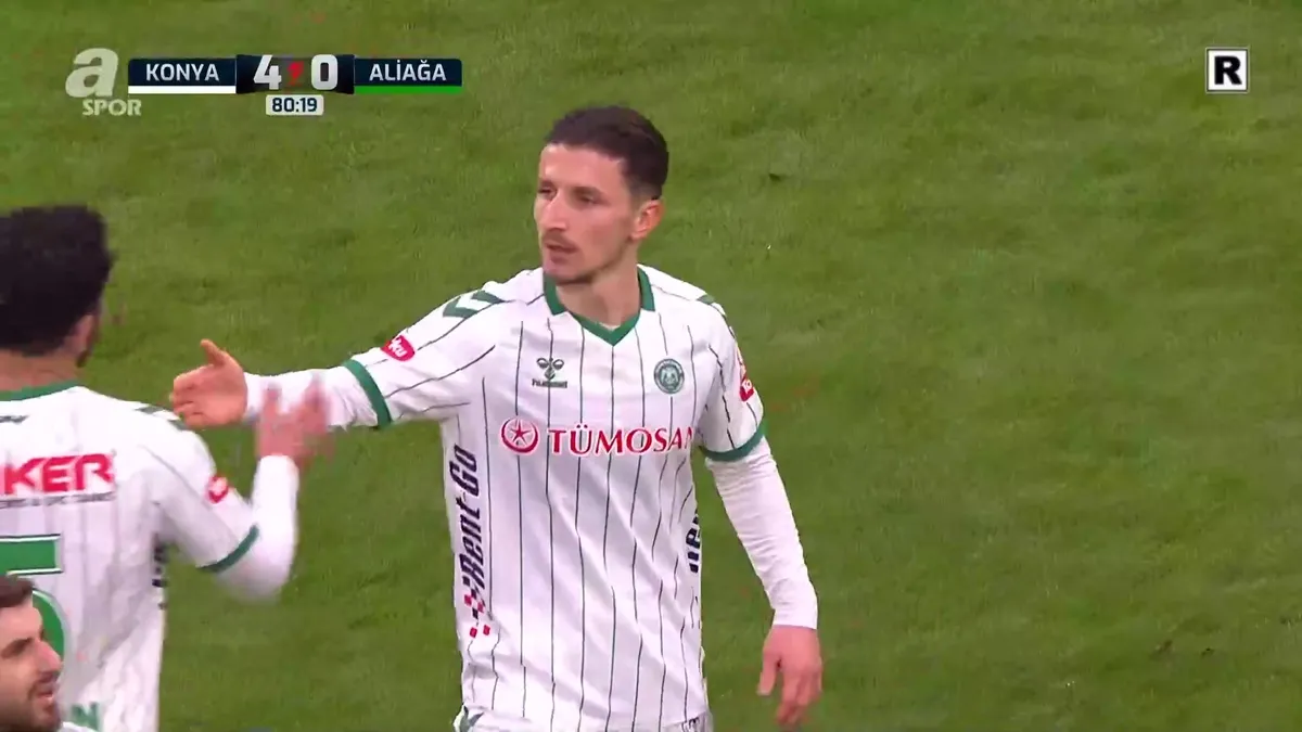 GOL | Tümosan Konyaspor 4-0 Aliağaspor videosunu izle | Son Dakika Haberleri
