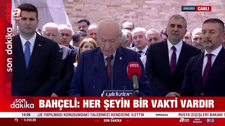 MHP Lideri Devlet Bahçeli: