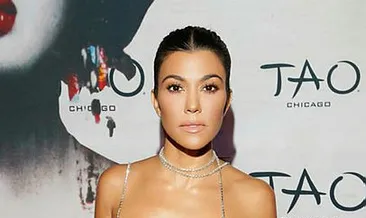 Kourtney Kardashian haddini aştı!