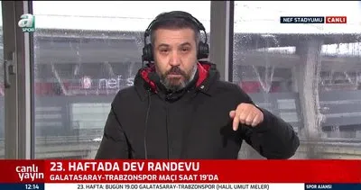 Galatasaray - Trabzonspor maçında hava durumu nasıl olacak? Kar yağacak mı? Maç tatil edilecek mi? | Video
