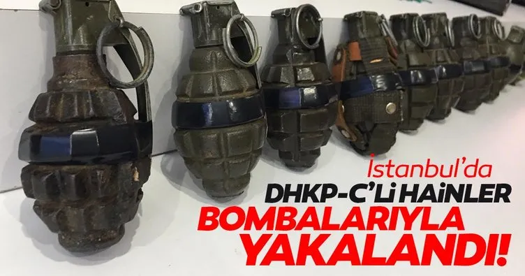 SON DAKİKA! DHKP-C’li teröristler el bombalarıyla yakalandı