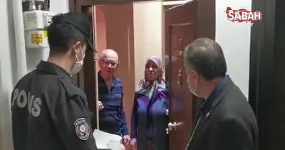 Evden çıkamayan kronik hasta, Çekmeköy polisinin yardımıyla bağış yaptı | Video